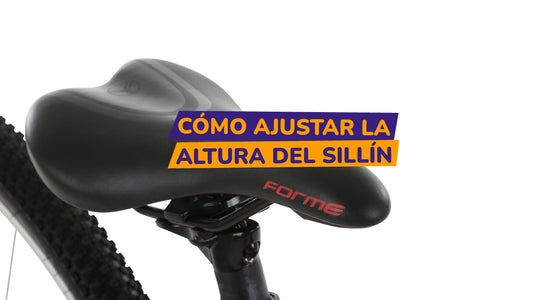 como ajustar la altura del sillin